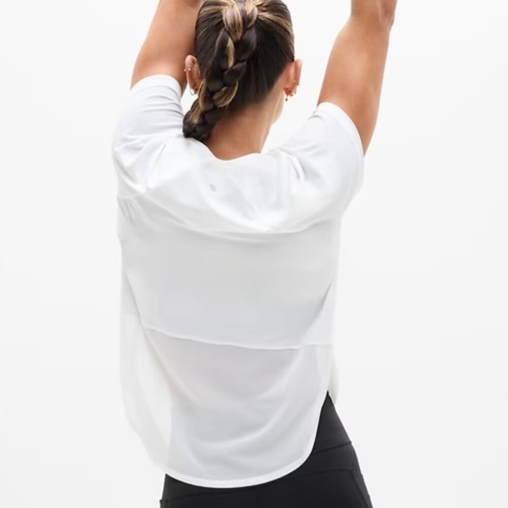 Athleta Ultimate Mesh Tee